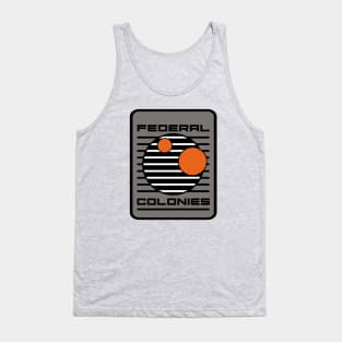 Sci fi Movies Colonies logo Tank Top